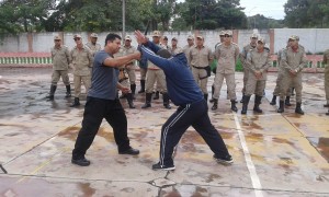 O treinamento aconteceu na sede do 3° Grupamento de Bombeiros e contou com a presença da tropa operacional da unidade.