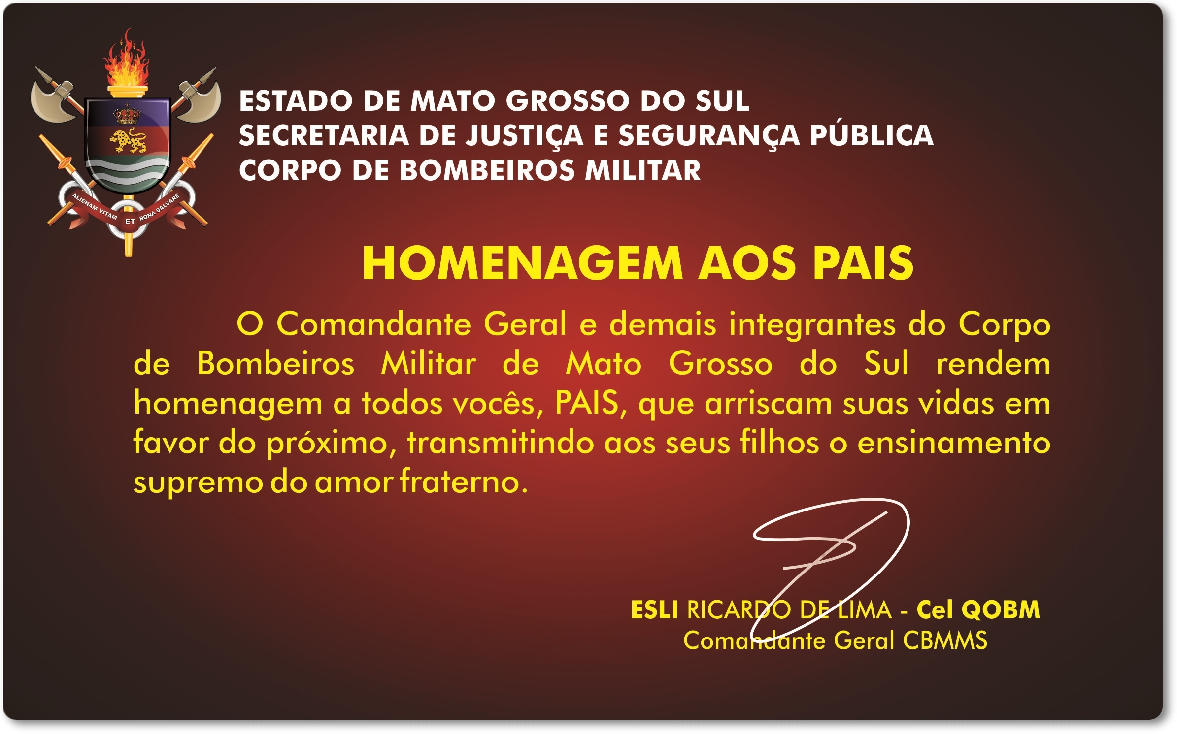 Cartão dia dos Pais 2016