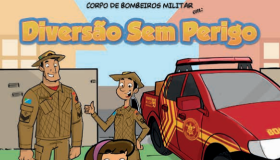 Capa Gibi Diversão Sem Perigo - Onde há fumaça, há fogo.